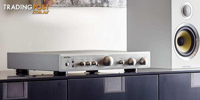 Rotel A10 Integrated Amplifier in Silver - photo 2 of 2
