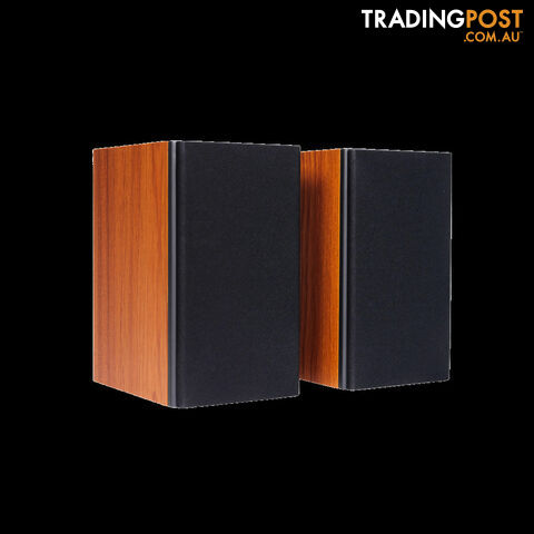 Encel Gelati Bookshelf Speakers in Caramel Walnut