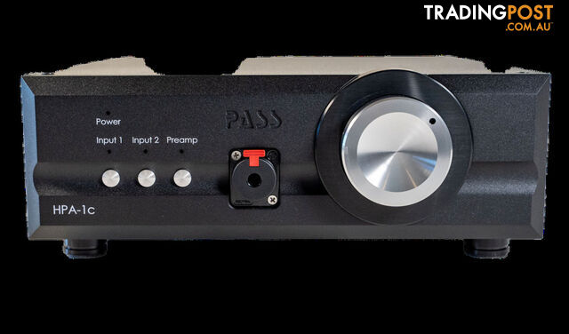 Pass Labs HPA-1C Stereo Headphone Amplifier in Silver - photo 3 of 6