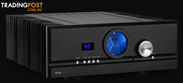 Pass Labs INT-60 Integrated Amplifier in Black - photo 2 of 5