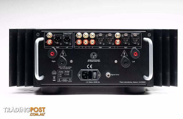 Pass Labs INT-60 Integrated Amplifier in Black - photo 4 of 5