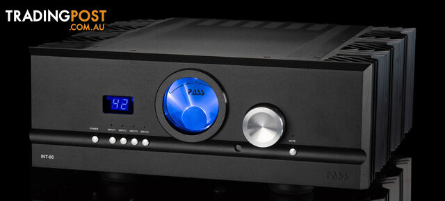 Pass Labs INT-60 Integrated Amplifier in Black - photo 3 of 5