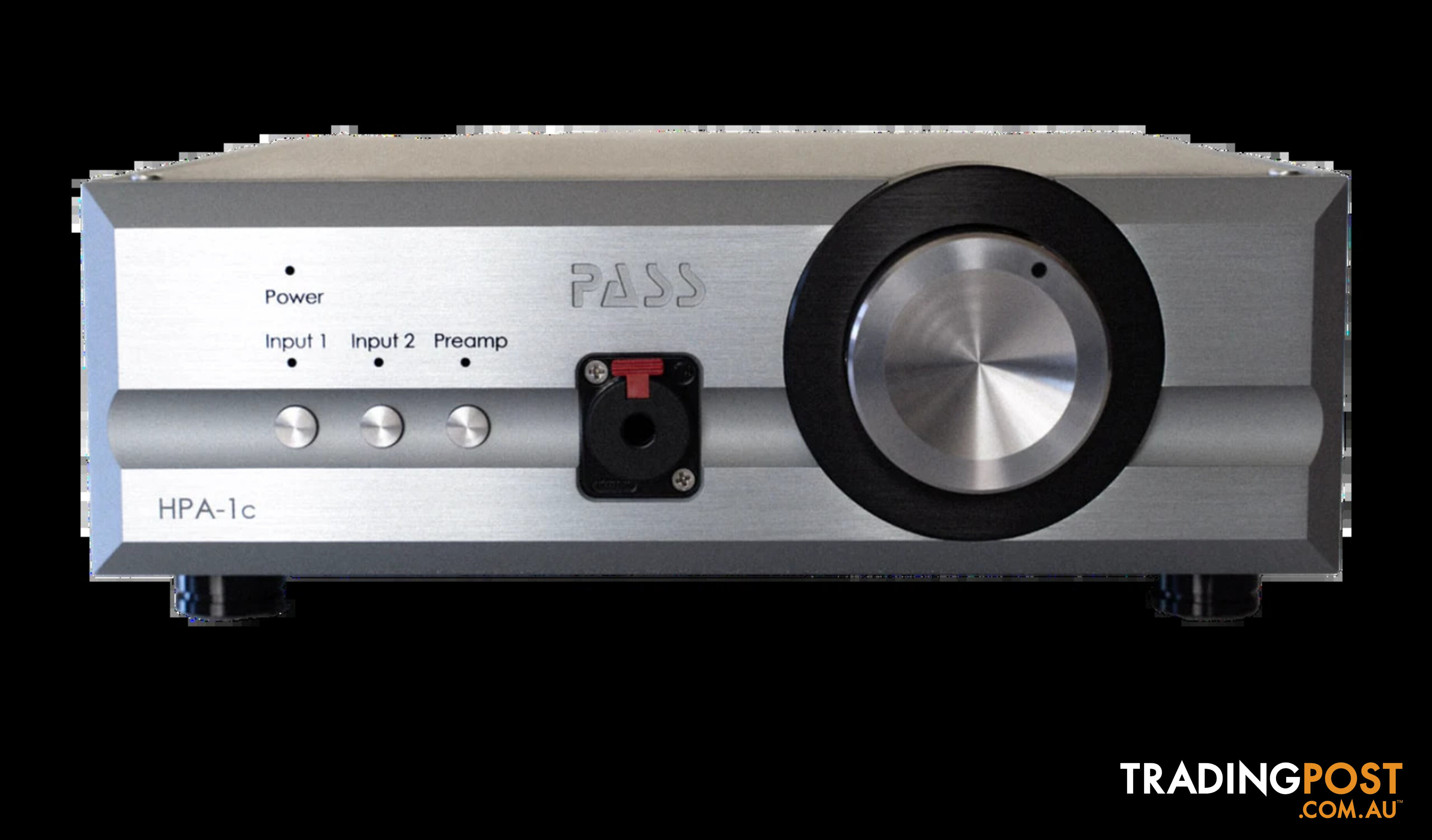 Pass Labs HPA-1C Stereo Headphone Amplifier in Silver