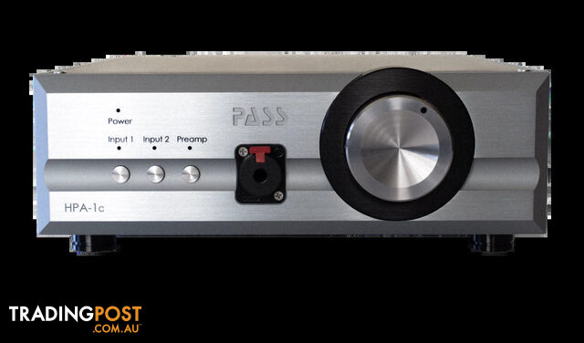 Pass Labs HPA-1C Stereo Headphone Amplifier in Silver