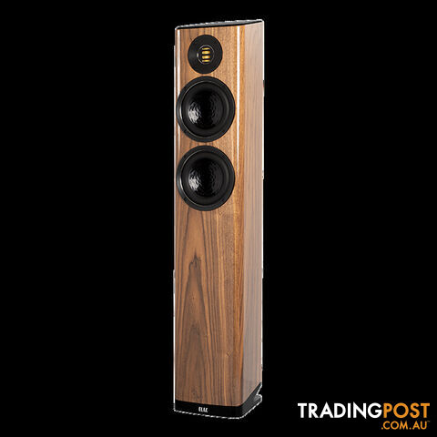 Elac Vela FS 407 Floorstanding Speakers - Walnut