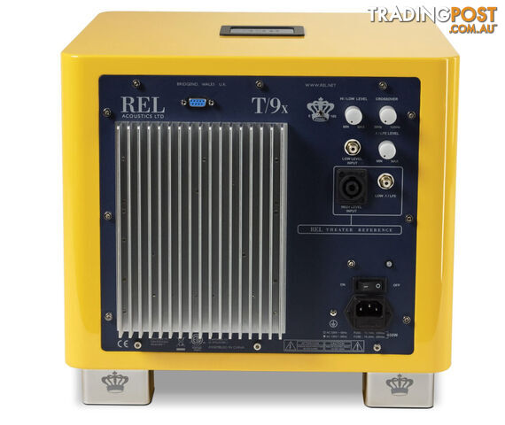 REL T/9x Subwoofer Limited Edition Le Mon Yellow - photo 3 of 5
