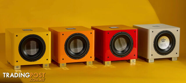 REL T/9x Subwoofer Limited Edition Le Mon Yellow - photo 4 of 5