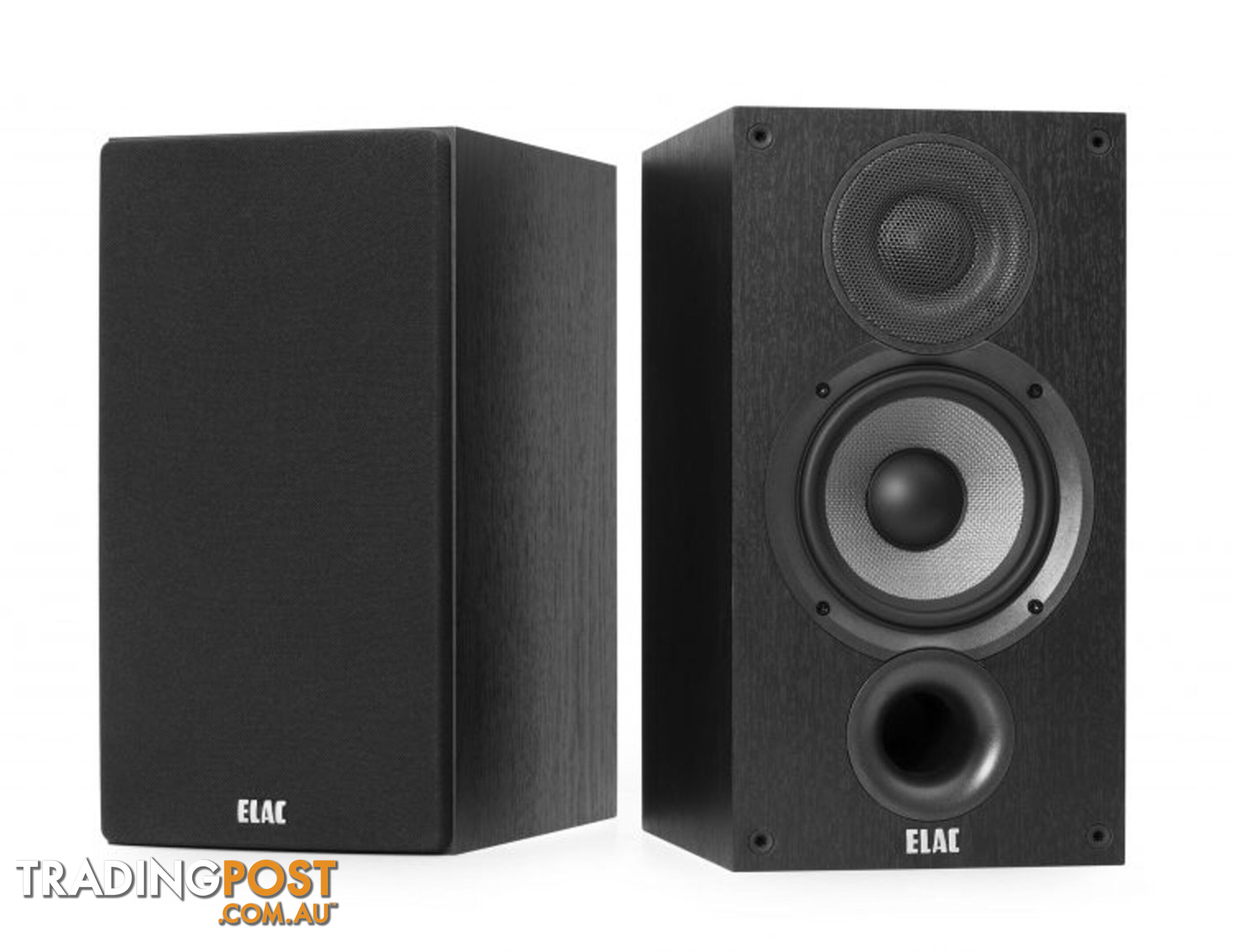 Elac Debut 2.0 B5.2 Bookshelf Speakers Black Ash (Pair)