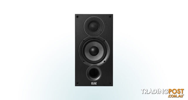 Elac Debut 2.0 B5.2 Bookshelf Speakers Black Ash (Pair)