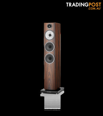B&W 704 S3 Floorstanders in Mocha