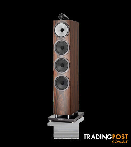 B&W 702 S3 Floorstanders in Mocha