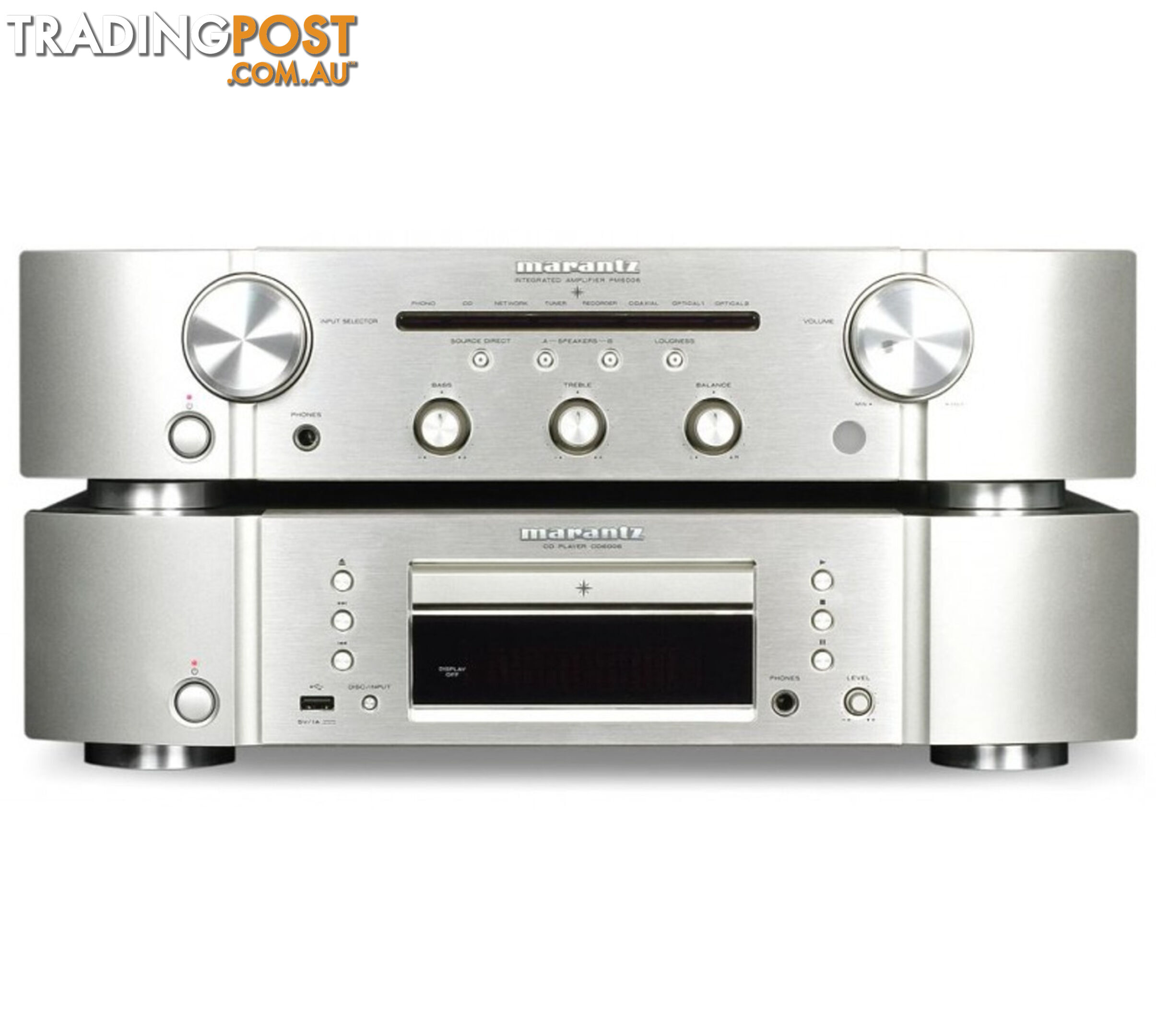 Marantz PM6007 Integrated Amplifier in Silver/Gold