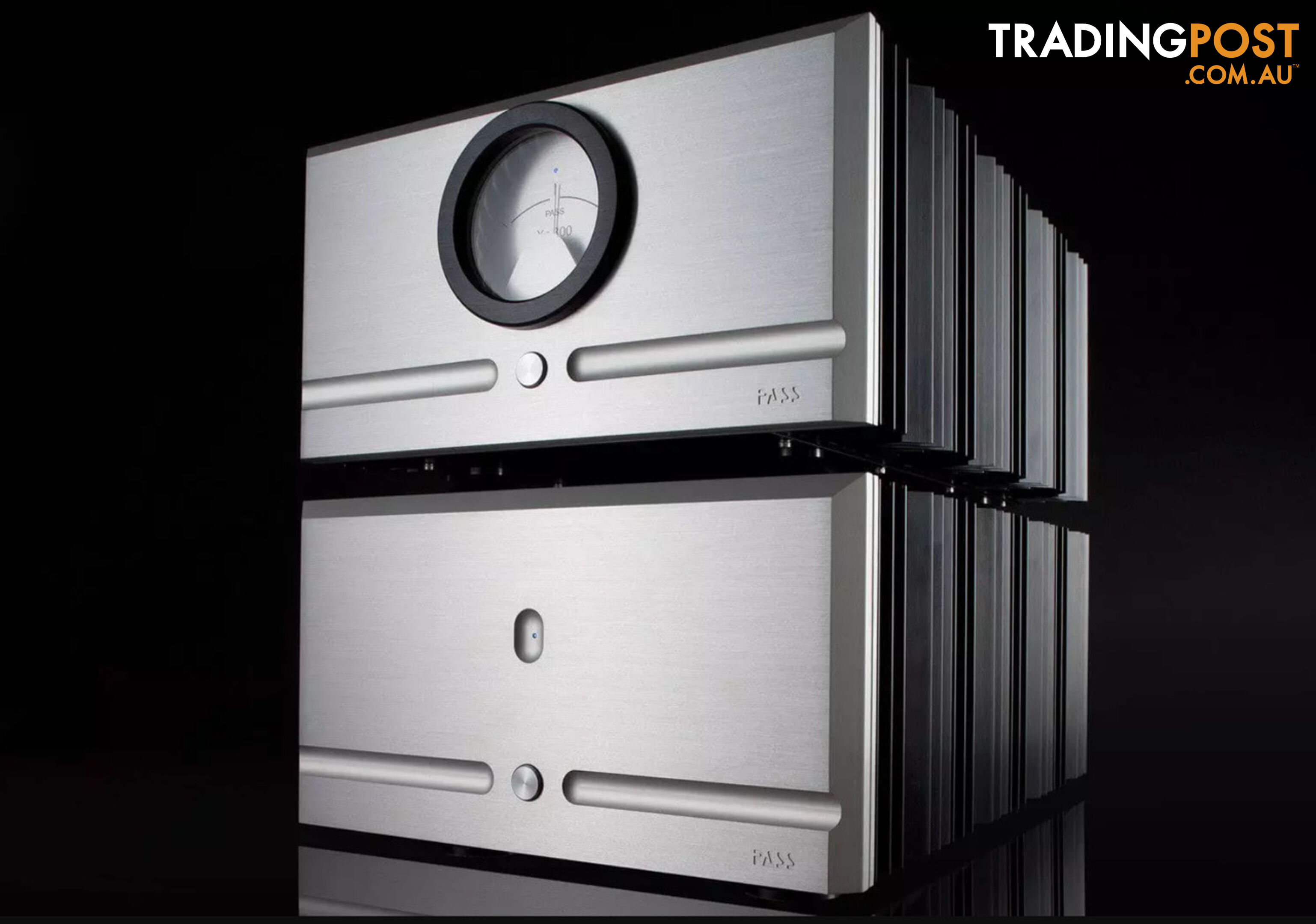 Pass Labs Xs300 Monoblock Power Amplifier (Pair) in Silver
