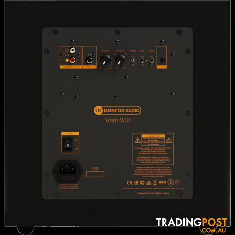 Monitor Audio Vestra W10 Subwoofer - photo 3 of 5