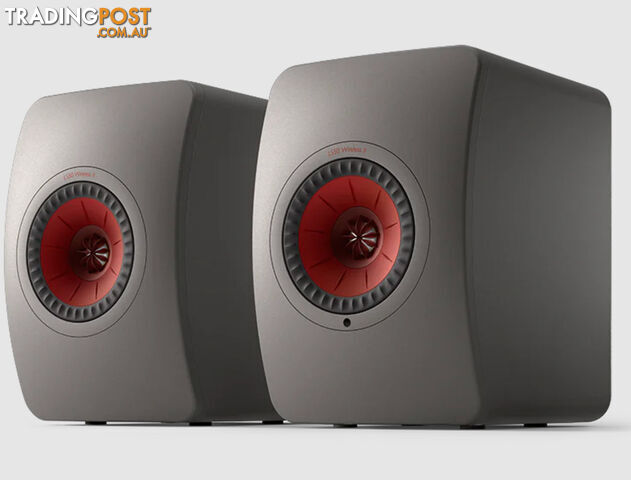 LS50 Wireless II Speakers in Titanium Gray (pair)