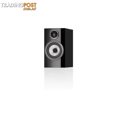 B&W 707 S3 Bookshelf Speakers in Black