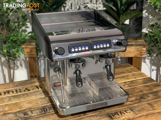 EXPOBAR MEGACREM  MINI CONTROL COMPACT 2 GROUP HIGH CUP BRAND NEW ESPRESSO COFFEE MACHINE