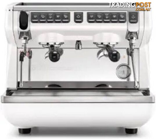 NUOVA SIMONELLI APPIA LIFE 2 GROUP COMPACT EASY CREAM NEW COFFEE MACHINE WHITE