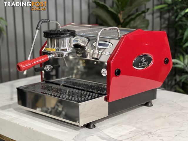 LA MARZOCCO GS3 AV 1 GROUP ESPRESSO COFFEE MACHINE - RED GLOSS SIDES