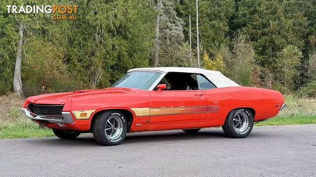 1970 FORD TORINO GT   2-DR CONVERTIBLE - photo 5 of 84