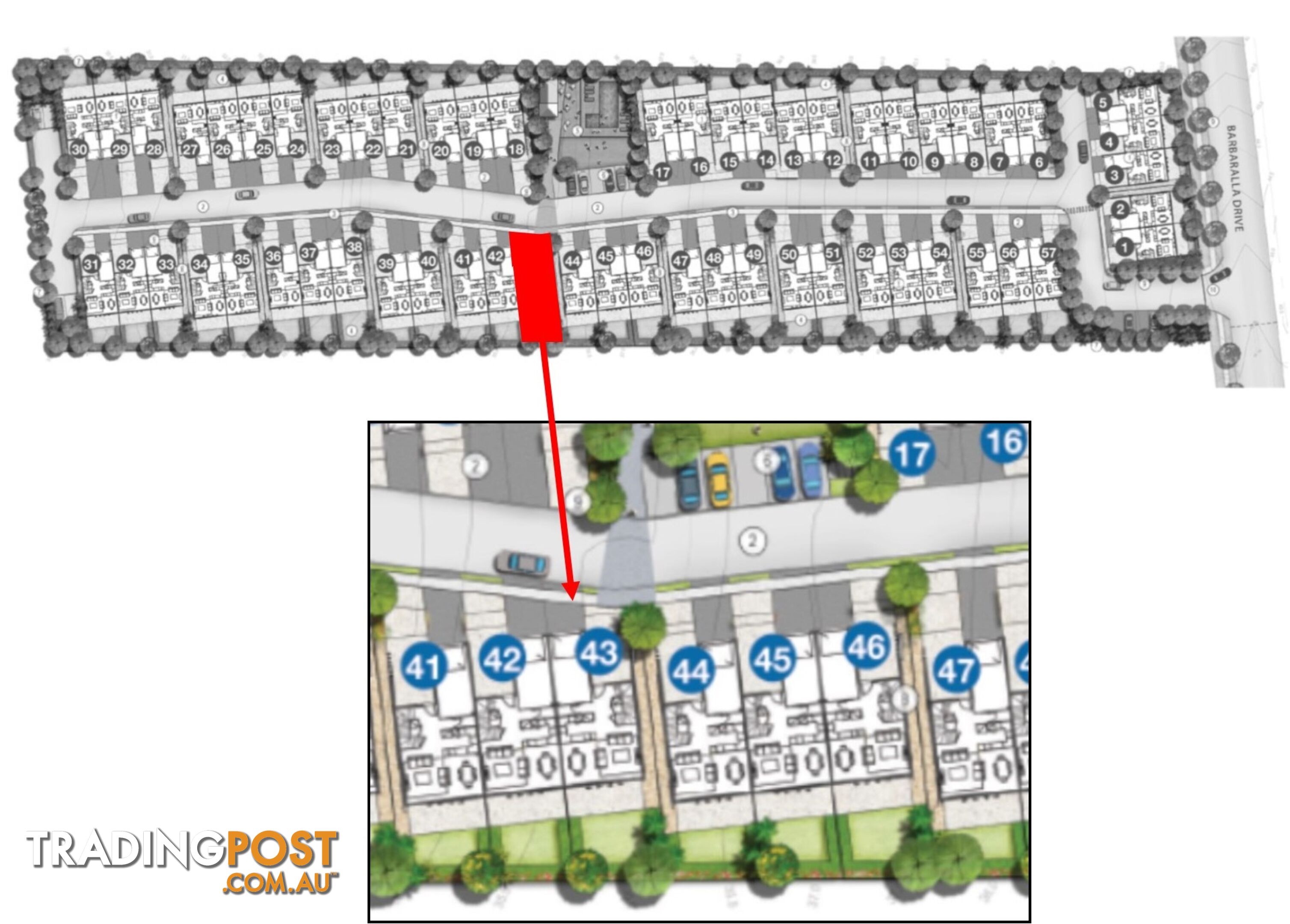 Lot 43/105 Barbaralla Drive SPRINGWOOD QLD 4127