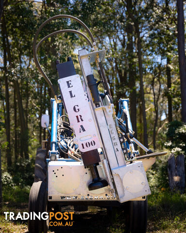 ELGRA SERIES 90 75 CELL HYDRAULIC PERCUSSION POST DRIVER