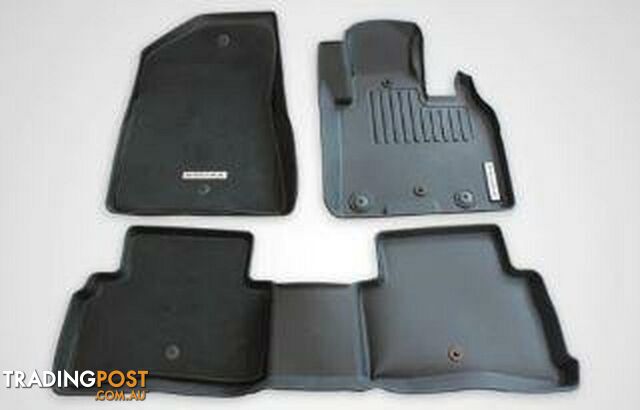 Genuine KIA Sportage 2.0 CRDi AWD Moulded TPO All-Weather Mats + Carpet Floor...