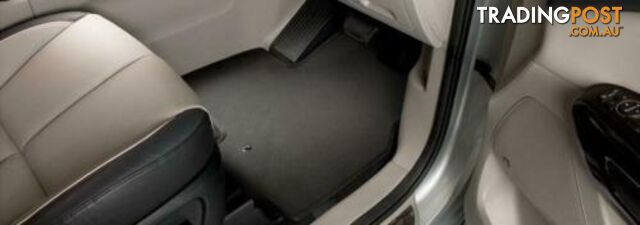 Genuine KIA Carnival Tailored Floor Mats - Rubber 2015 Onwards