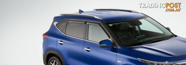 Genuine KIA Seltos Slimline Weathershiels Set (Smoke)