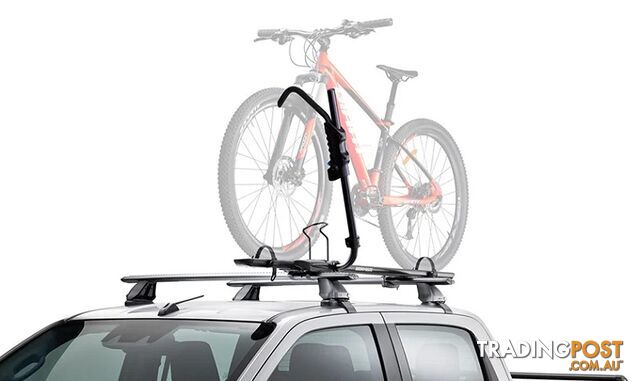 Genuine Isuzu D-MAX Rhino-Rack Hybrid Upright Bike Carrier