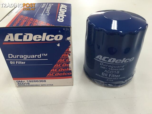 Z154 AC Delco Holden V6 Commodore Oil Filter VN VP VR VS VT VX VY - AC018