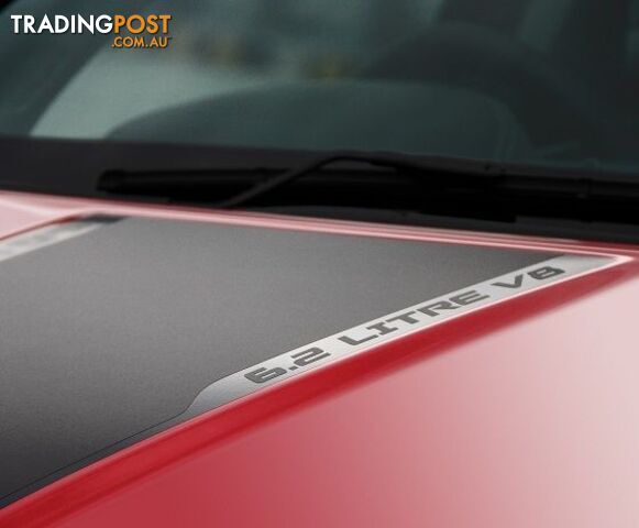 LS3 Hood Decal Holden VF SS Hood Power Decal - "6.2 Litre V8"
