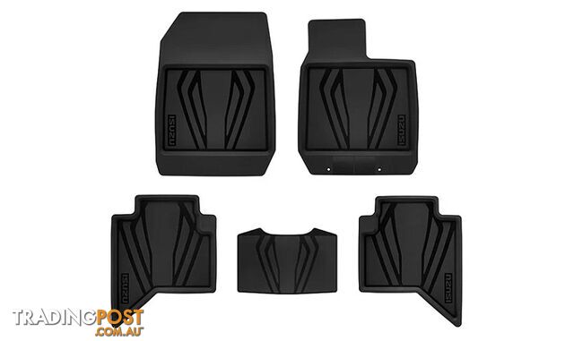 Genuine Isuzu D-MAX Rubber Cabin Floor Mats