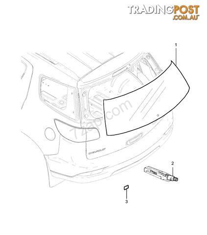 Genuine GM Holden Colorado Retainer,R/WDO 98187720