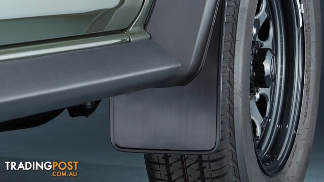 Genuine Suzuki Jimny Mud Flap Set - Front (Black) MY19 Onwards