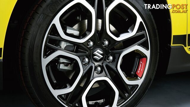 Genuine Suzuki Swift Sport Wheel Decal Set - Burning Red 2017 Onwards