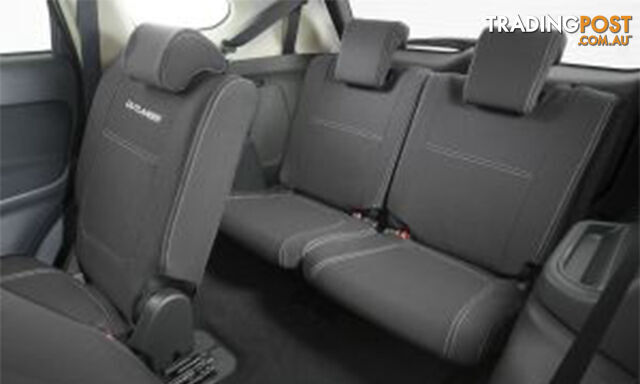 Genuine Mitsubishi Outlander ZJ ZK Neoprene Rear Seat Covers 3rd Row...