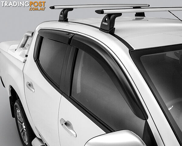 Genuine Mitsubishi Triton Weathershields Slim Line (Set of 4)