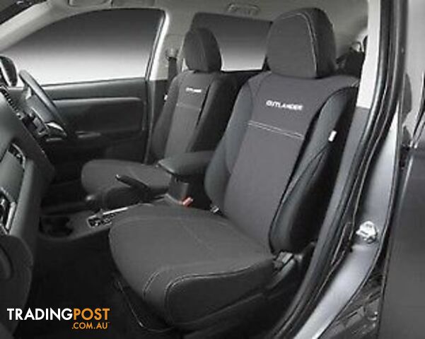 Genuine Mitsubishi Outlander ZJ ZK Neoprene Front Seat Covers 2015-Current