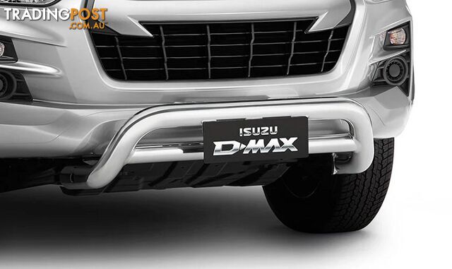 Genuine Isuzu D-MAX Polished Alloy Nudge Bar