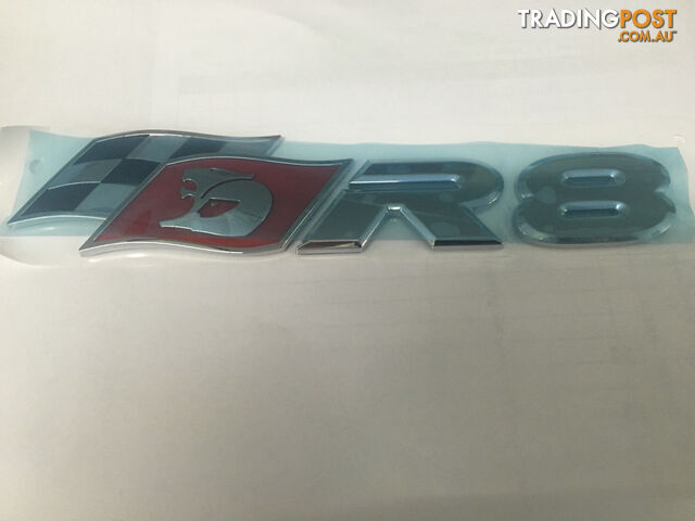 Genuine HSV VF R8 Bootlid Badge / Decal