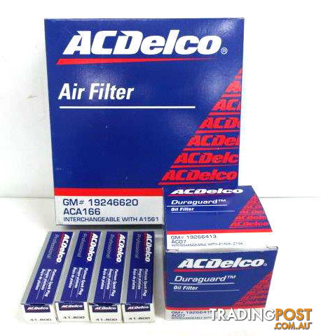 Genuine ACDelco Oil Air Filter Spark Plugs for Hyundai i30 G4GC 2.0L 2007-2011