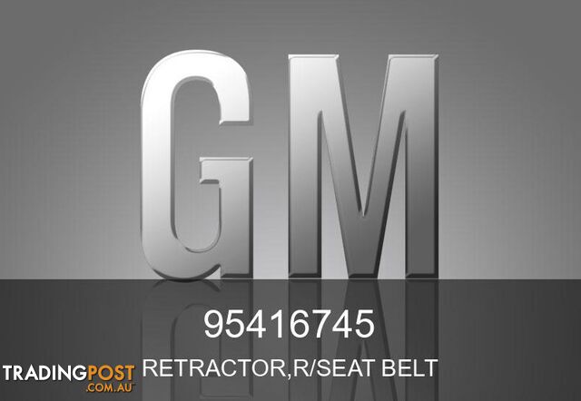 Genuine GM Seat Belt 95416745 for Chevrolet Captiva (C140) 2011-2016