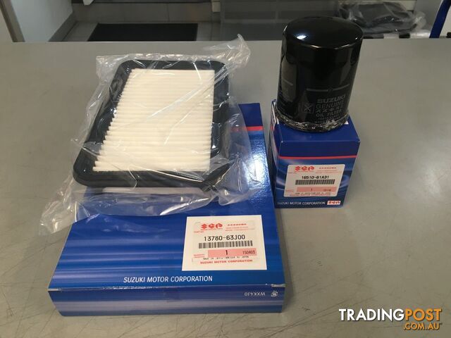 Genuine Suzuki Swift 2005-2010 Oil + Air Filter