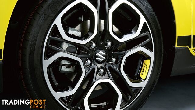 Genuine Suzuki Swift Sport Wheel Decal Set - Yellow 2017 Onwards