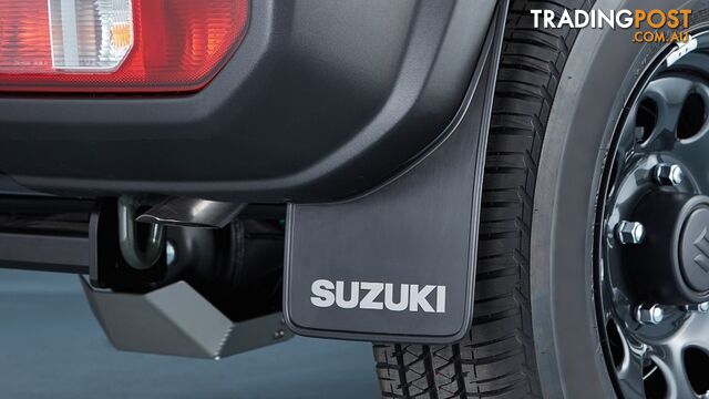 Genuine Suzuki Jimny Mud Flap Set - Rear (Black) MY19 Onwards