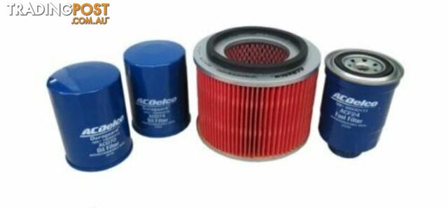 Genuine ACDelco Filter Service Kit for Nissan Patrol Series 1-3 GU 4.2L TD42T