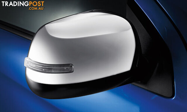Genuine Mitsubishi ASX Door Mirror Covers - Chrome