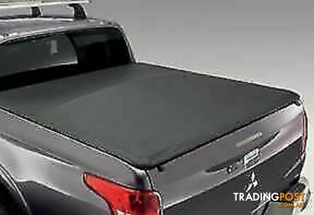 Genuine Mitsubishi MR Triton Dual Cab Soft Tonneau Cover With Header Bar