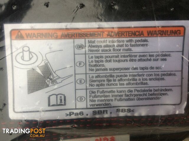 Genuine Suzuki Swift Sport Carpet Floor Mat (Set of 4) 2017 Onwards - photo 3 of 3